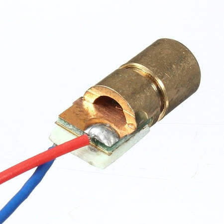 Dioda laserowa 5V 650nm 5mW kolor czerwony