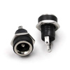 Gniazdo zasilania DC 022B 1,3/3,5mm - przykręcane - Jack 3.5x1.3 - 2 pin