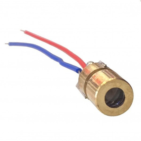 Dioda laserowa 5V 650nm 5mW kolor czerwony