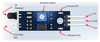 IR reflection sensor - obstacle detector on LM393 - Arduino