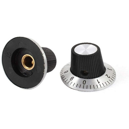 Pokrętło do potencjometru z skalą - C1 - 36,2mm