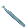 Plastic tweezers - 12cm - angle - universal tweezers