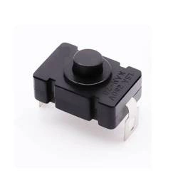 Microswitch 18x12mm - KAN-28 - PIN curved- switch for flashlight - Self-locking momentary button