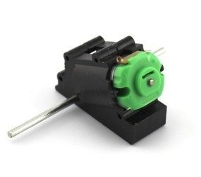 DC 130 3V brush motor with worm gear - two-axis - for building robots and DIY projects
