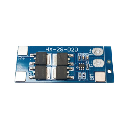 Moduł BMS PCM PCB ładowania i ochrony ogniw Li-ion - 2S - 8.4V - 13A - do ogniw 18650