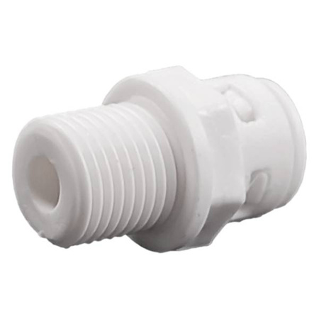 Quick connector for water - straight - 1/4" 6.5mm plug, 12mm threaded socket - hose connector - osmosis