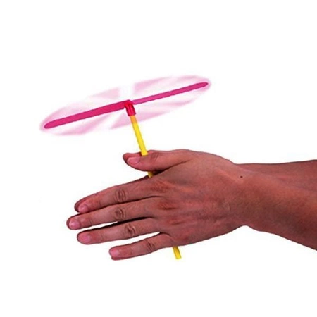 Latające śmigło - 13cm - Helikopter - Wiatraczek - zabawka dla dzieci
