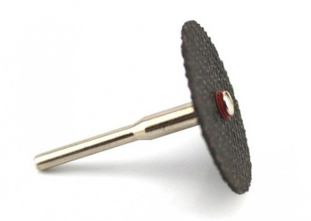 Ośka tarczy do metalu 3mm - na dremel, mini gumówkę